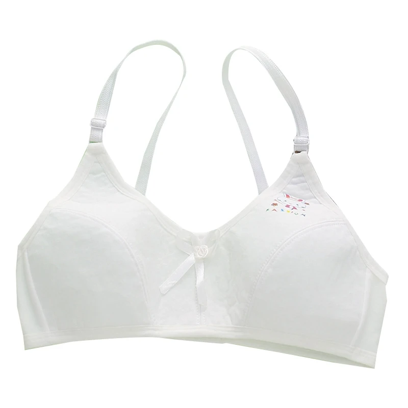 Young Girls Bra Breathable Underwear Lingerie Teens Training Bra Vest Teenage Puberty Undercloth