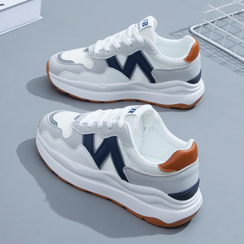 

2022 New Fashion Spring New Shoes Female Platform Sneakers Women Tenis Feminino Casual Female Shoes Breathable Walking Shoes