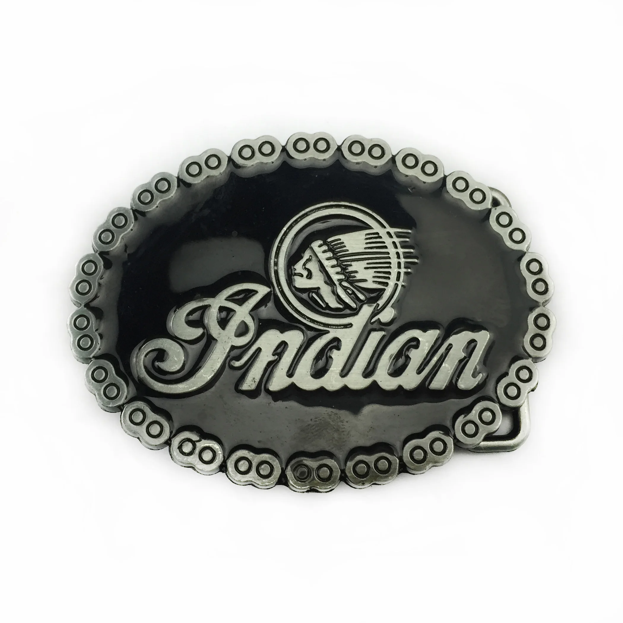 Ретро индийская пряжка для ремня из цинкового сплава с оловянной отделкой 2 цвета