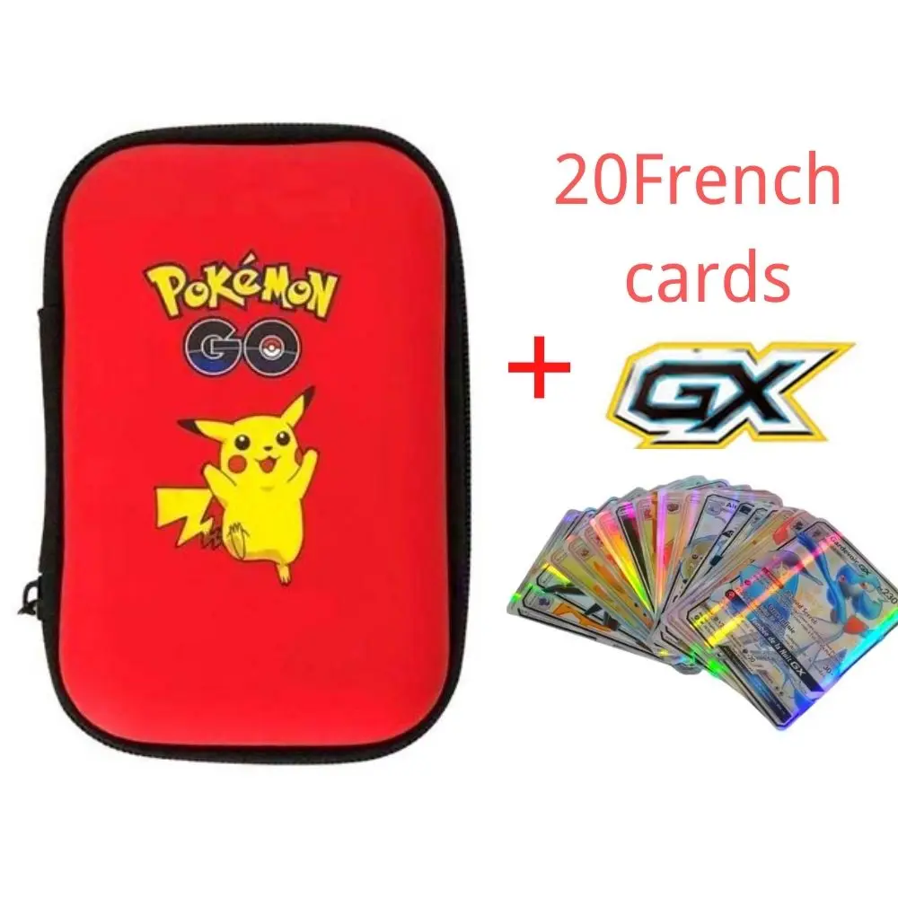 2022 карты для игр Pokemon Pikachu вместительный держатель карт альбом Жесткий Чехол книг