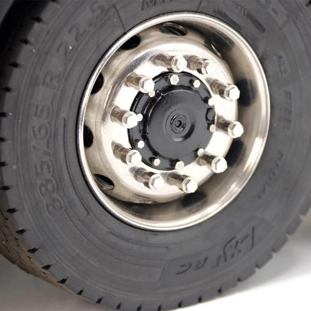 1/14 тягач прицеп металлический колесный обод гайка подходит для Tamiya 770s 56368 FH16 750 Lesu