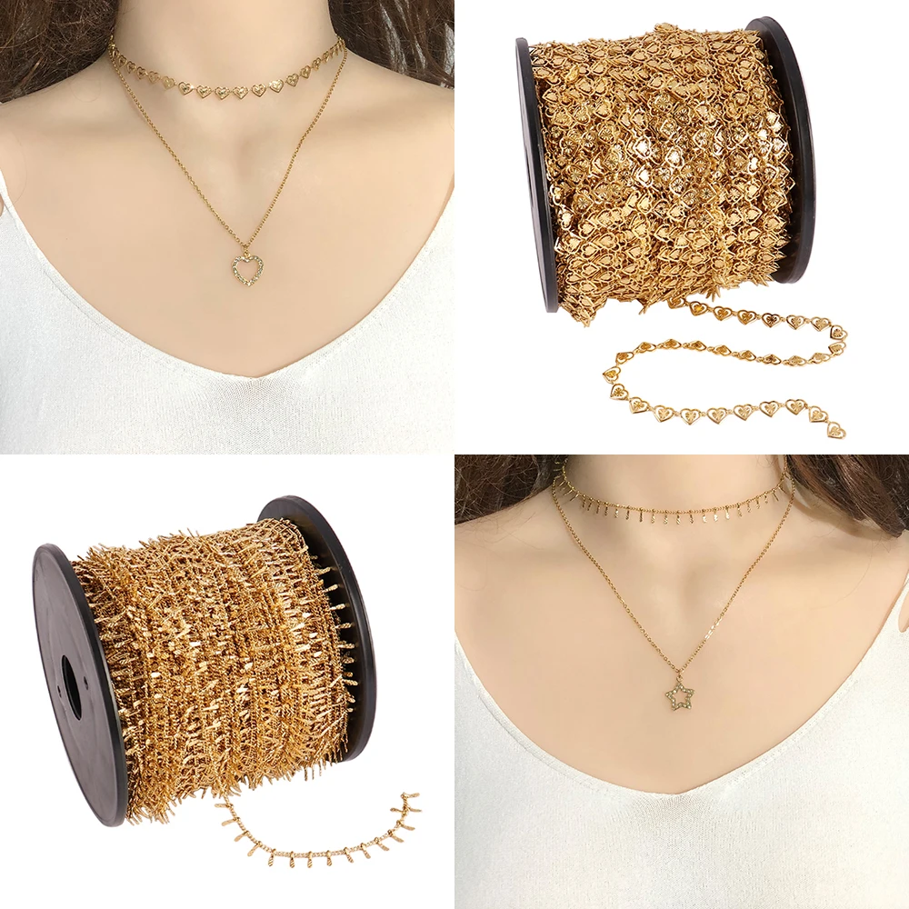 1 метр зажимы из нержавеющей стали украшения ручной работы сделай сам |