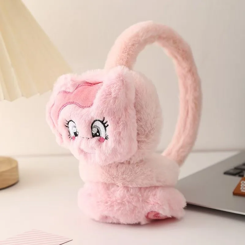 Фото Плюшевые грелки для ушей Pinkie Pie, Rainbow Dash, Fluttershy, Twilight Sparkle, Applejack, милые плюшевые игрушки-грелки для ушей в мультяшном стиле №3