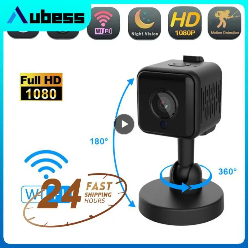 

Night Mini Wifi Ip Camera 1080p Surveillance Home Security 360 Degrees Rotated Portable Infrared Camera Baby Monitor