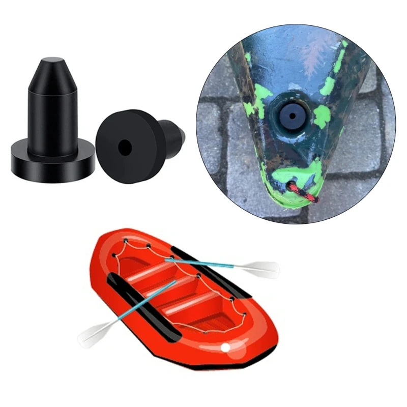 

12 Pcs Silicone Kayak Scupper Plugs Drain Holes Stopper Bung Drain Plugs