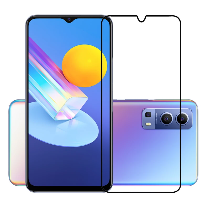 

Закаленное стекло премиум-класса 75 шт./лот 2.5D для VIVO Y72 5G, полная защита экрана, Защитная пленка для VIVO Y72 5G