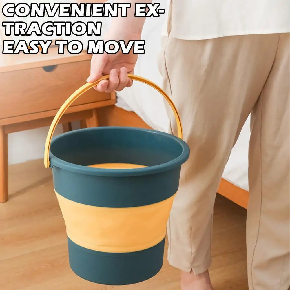 

16.8L Portable Foldable Bucket Basin Tourism Outdoor Cleaning Bucket Fishing Camping Car Washing Mop Space Saving Buckets