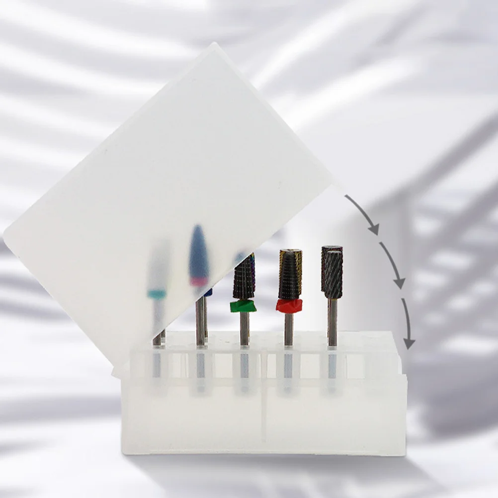 2 шт. ящик для хранения шлифовальной головки полки дисплея органайзер сверл