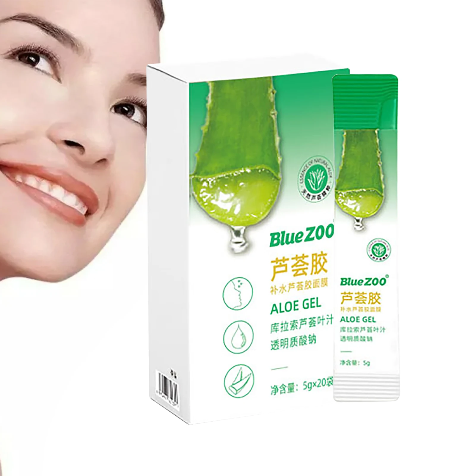 

Hair Removal Cream Gentle Texture Soothing Balm Safe Healthy Effective Hair Remover or Aloe Vera Gel for Different Skin Types