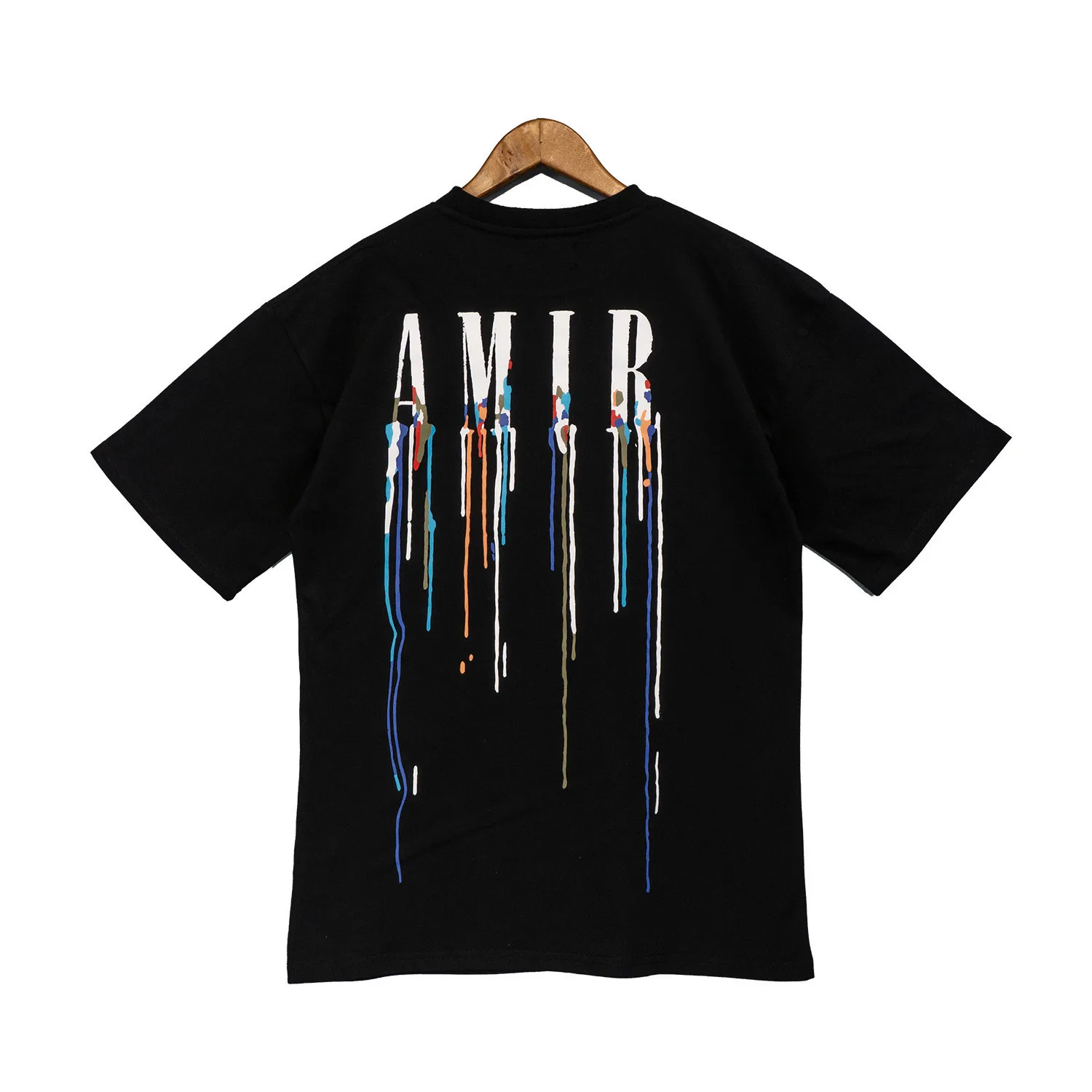 

Colorful Letter Print Brand Men Short-sleeved T-shirt Social Club Outfits Tee Shirt Homme Men Spring O-Neck Tshirt For Men