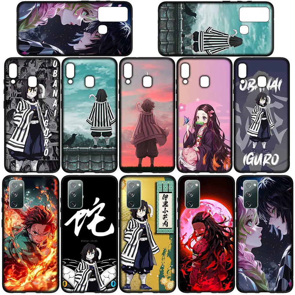 Чехол для телефона Iguro Obanai Demon Slayer Nezuko Xiaomi Redmi Note 13 8 7 12 Pro A3 13C 12C 14C 8A 7A 8T A3X 4G 5G Case