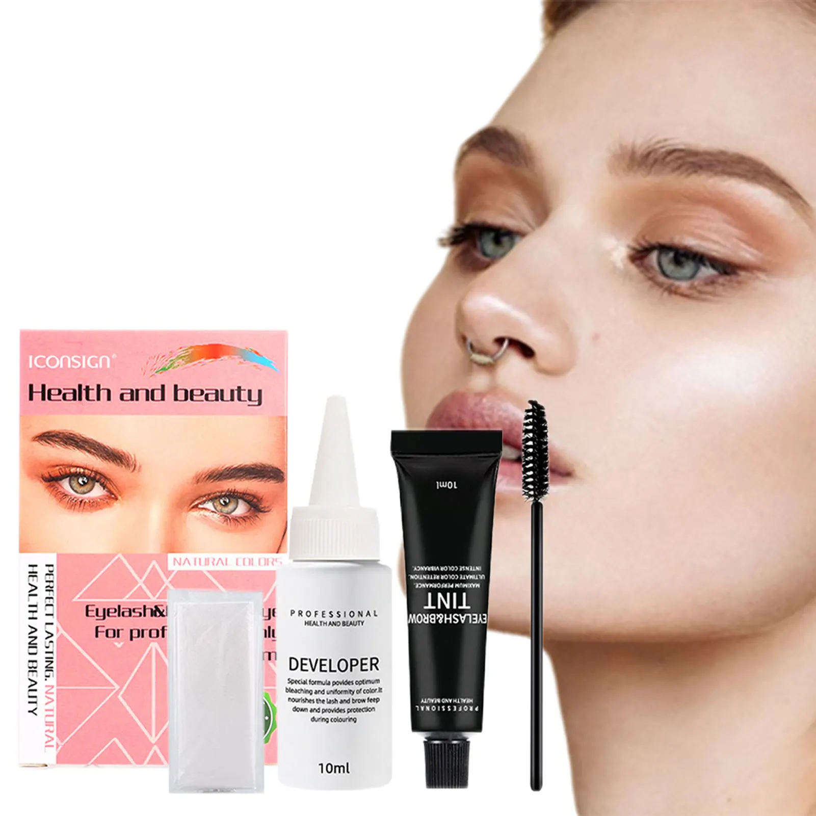 

Instant Eyebrow Color Brow Gel Tint Eyebrow Eyebrows Tinted Long Lasting Hours Natural Brows Makeup For Women And Girls