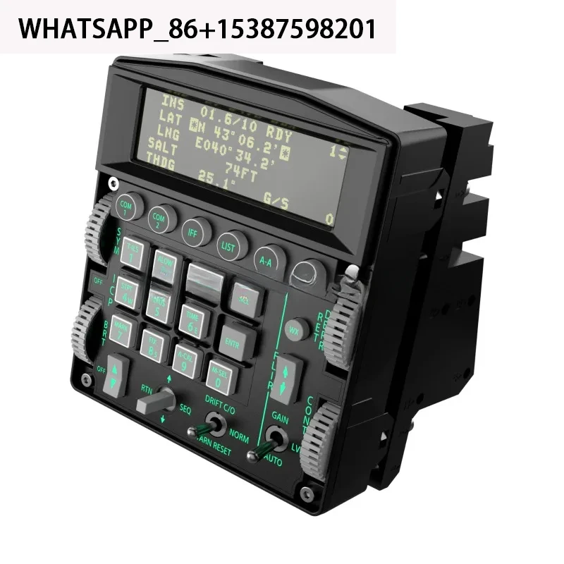 PTO2 Take-Off и Landing F16 ICP DED MIP Панель Пыль DCS BMS 18UFC Имитает полету