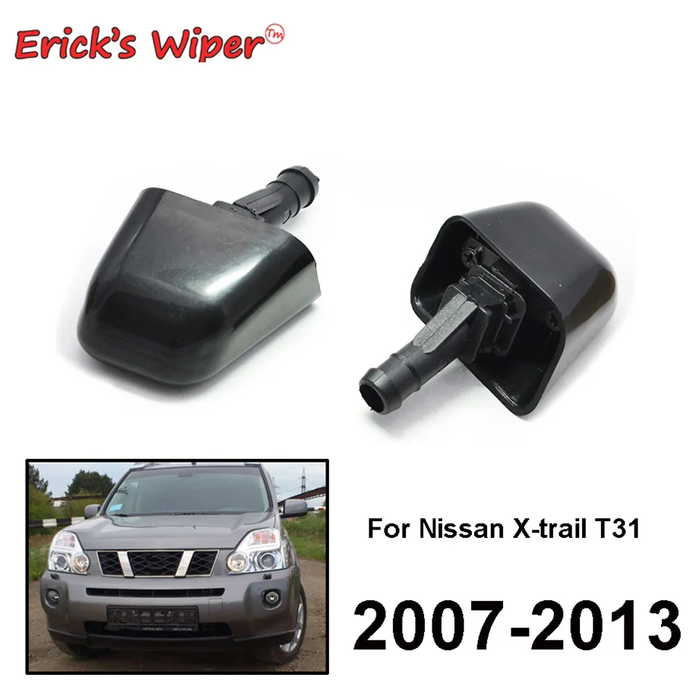 

Erick's Wiper 2 шт. форсунка омывателя фар автомобиля 28641-1DA0A 28642-1DA0A для Nissan X-Trail Xtrail 2 T31 2007-2013