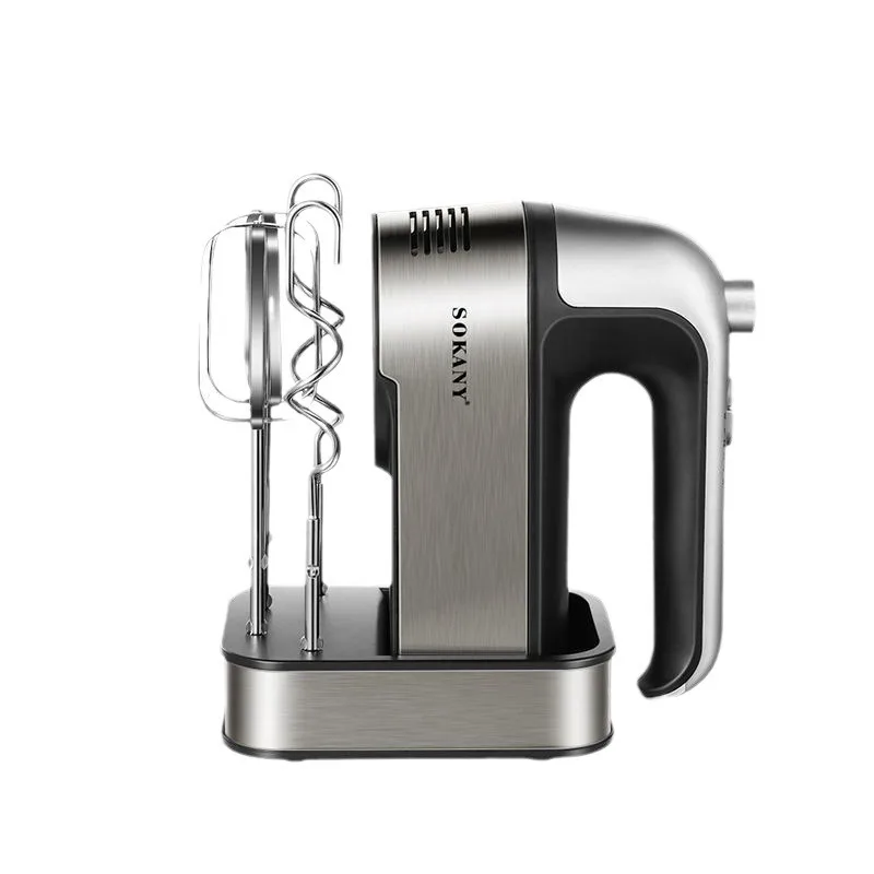 Электрическая бытовая ручная взбивалка для яиц миксер выпечки тортов