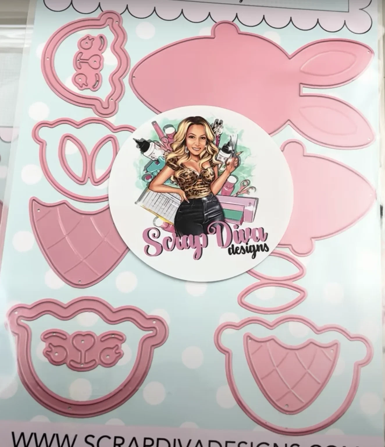 Металлические трафареты для скрапбукинга