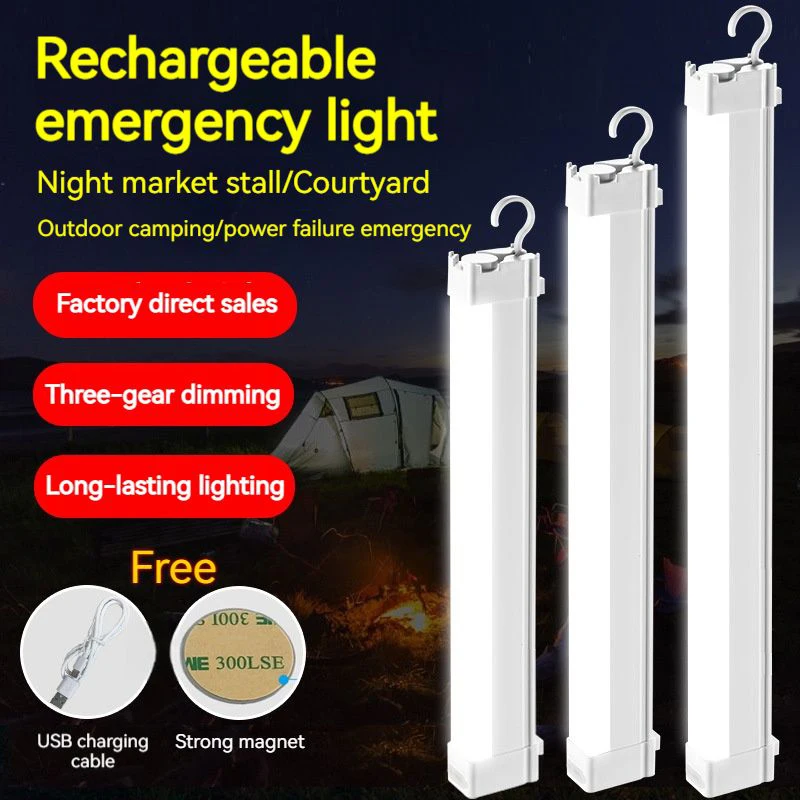 

Multi-function LED USB Emergency Lights Rechargeable DC5V 30W 60W 90W for Home Power Failure Work Light Outdoor Camping Lamp