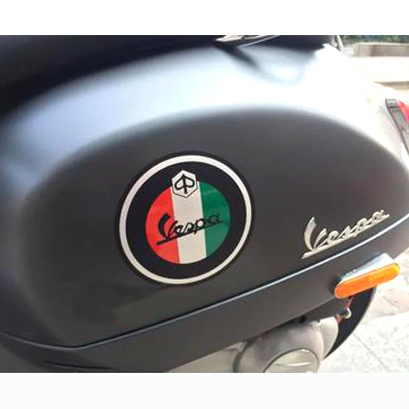 

Наклейка-эмблема мотоцикла, 3D наклейка с логотипом колеса для vespa
