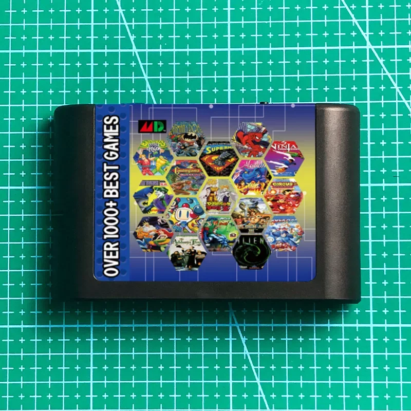 

Картридж для SEGA GENESIS MegaDrive, картридж для SEGA GENESIS MegaDrive, 1000 в 1