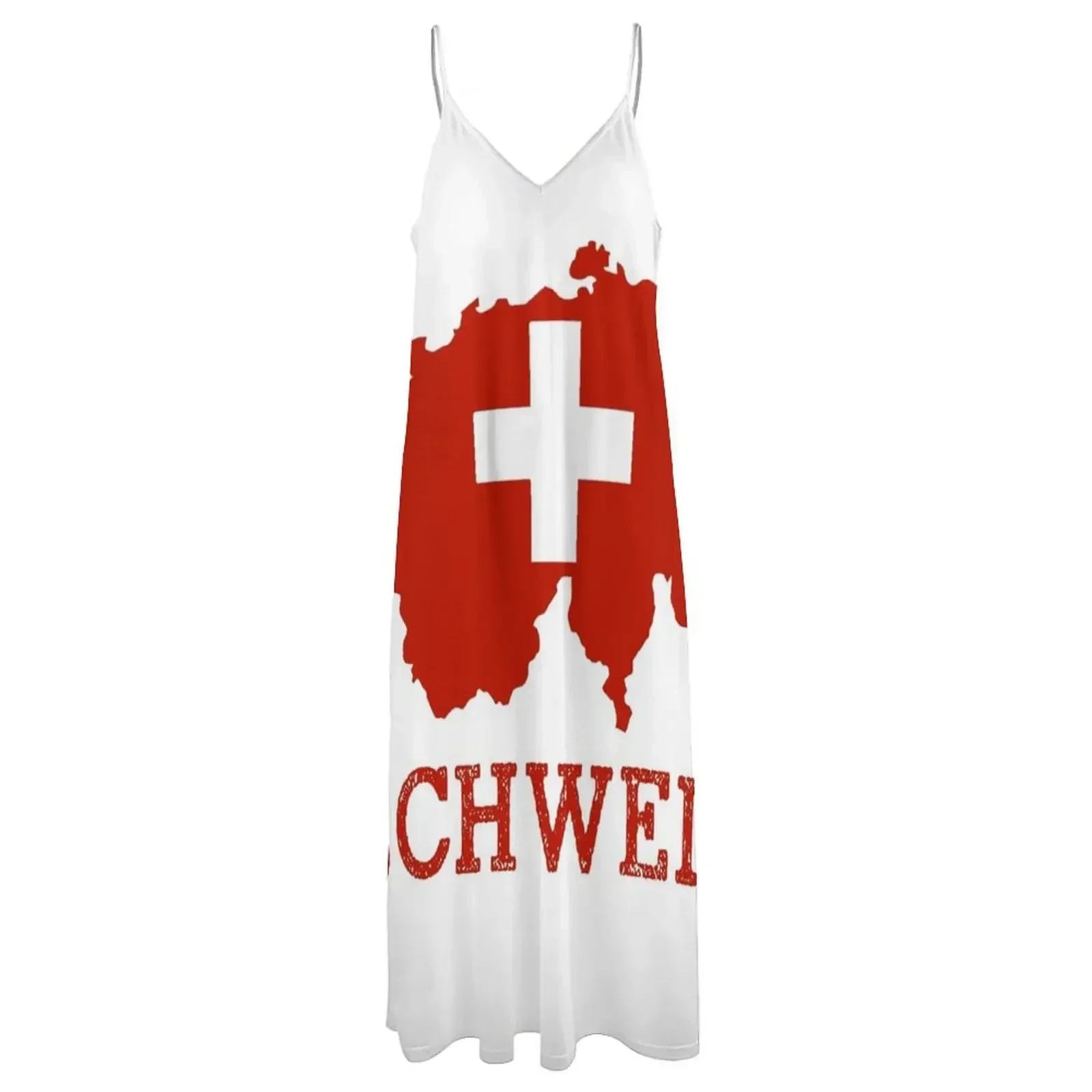 Платье без рукавов Швейца Платья торжественное платье для женщин