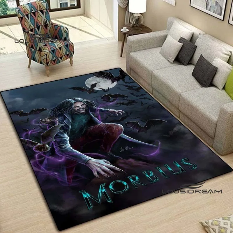 

fashion horror movie movies Carpet and rug Vampire Morbius square Carpet Living Room Bedroom Large Area Soft Carpet Kid Room rug