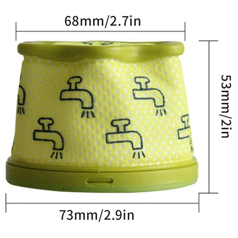 Фильтр-фильтр для пылесоса LG A9 3 шт.