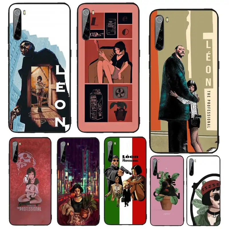 

Leon Matilda Natalie Portman Movie Phone Case For Xiaomi Redmi 10 10x Note 9 9T 9A 9S 7 8 9se 7a 8a 8t Pro Max K20 30 Pro Funda