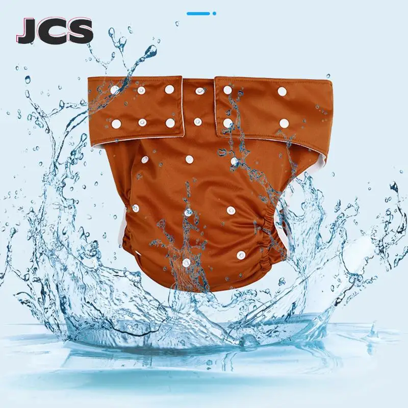 

Тканевый подгузник для взрослых, моющийся многоразовый подгузник для пожилых людей, без запаха, подгузник для взрослых, регулируемый разме...