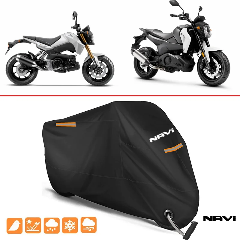

For HONDA DREAMWING Navi 110 Navi 2016-2022 Motorcycle Cover Outdoor Waterproof Uv Protector Dustproof Rain Covers