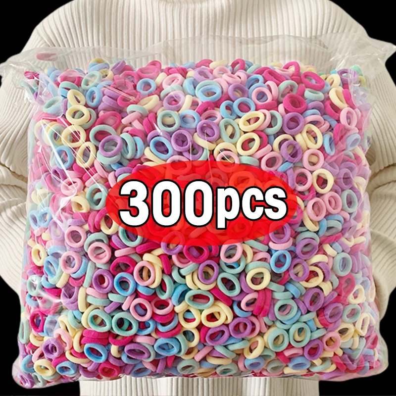 Ful Nylon Elastic Hair Bands Ponytail Hold Hair Tie Rubber Bands Scrunchie Hair Accessories