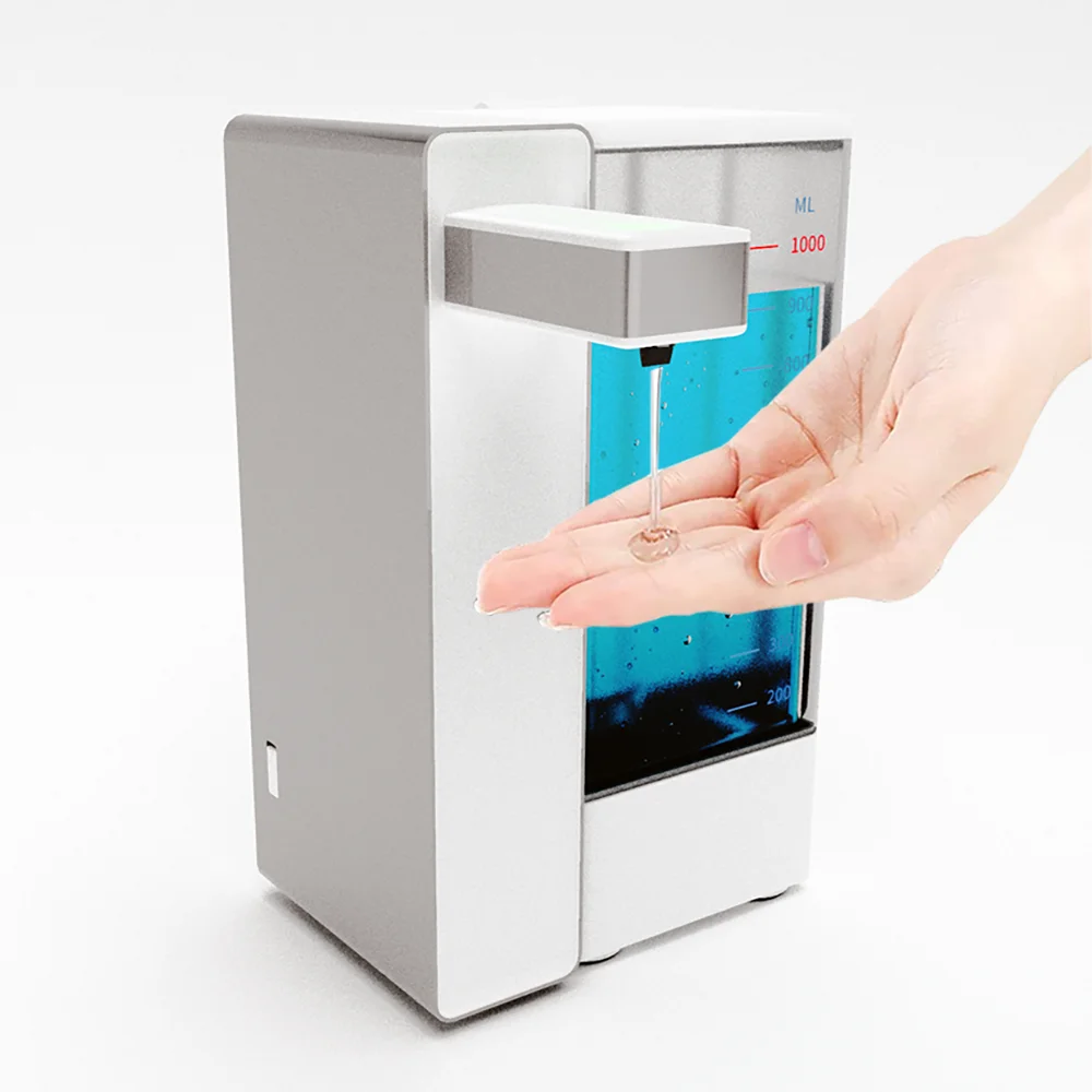 

Metal Hand Sanitizer Dispenser 1000ml Automatic Touchless Sensor Liquid Soap Dispenser for Kitchen Bathroom