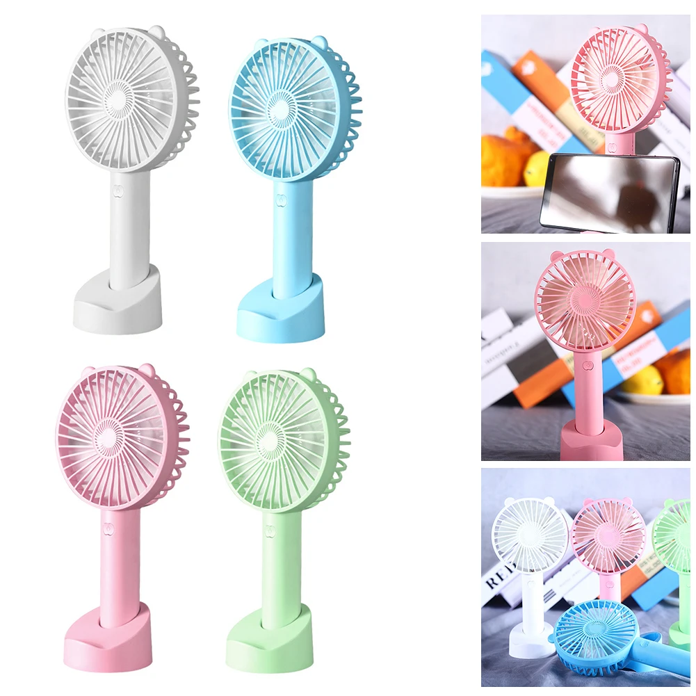 

A Summer Three-Gear Adjustment Noiseless Small Fan Mobile Phone Bracket Neutral Left and Right Shaking Head Small Fan Dropship