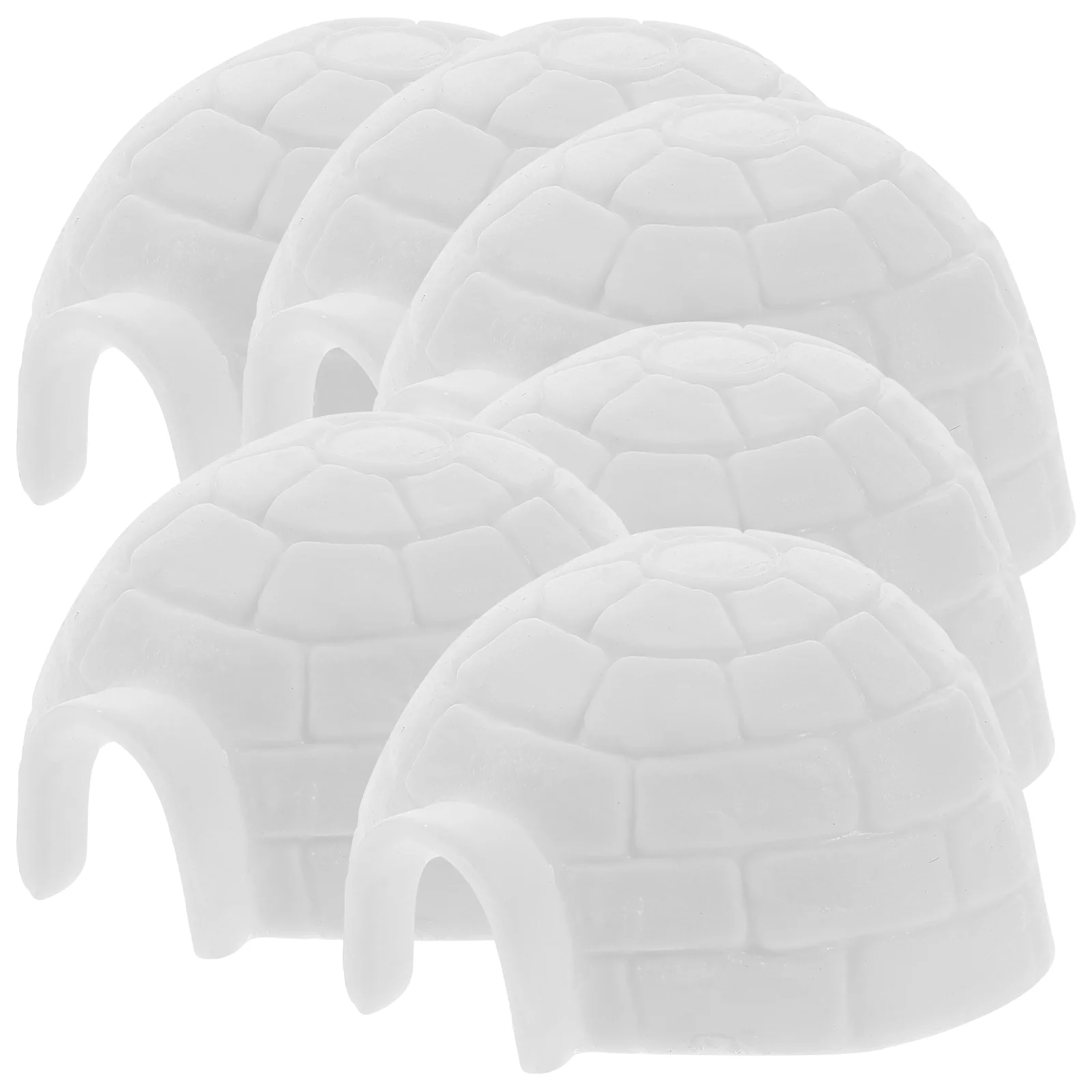 

Реалистичные полярные игрушки-животные, модель Igloo, пластиковые контейнеры для тортов, декоративная статуя