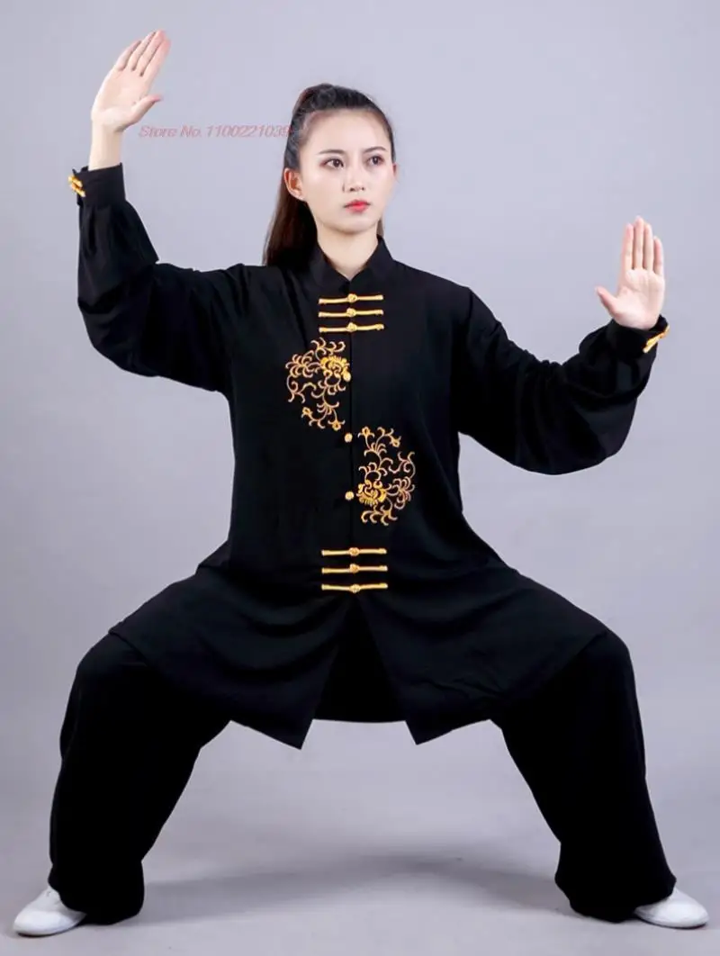 2024 китайская одежда для кунг-фу тай-чи боевые искусства тайцзицюань ушу униформа