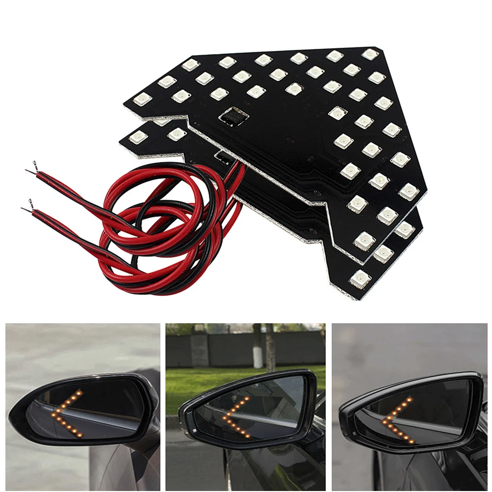 Указатели поворота для автомобиля 12 В мигающая стрелка лампа зеркала заднего