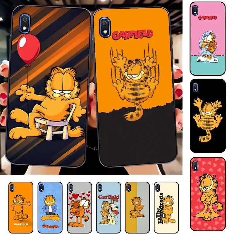 

BANDAI Garfield Phone Case for Samsung A51 01 50 71 21S 70 31 40 30 10 20 S E 11 91 A7 A8 2018