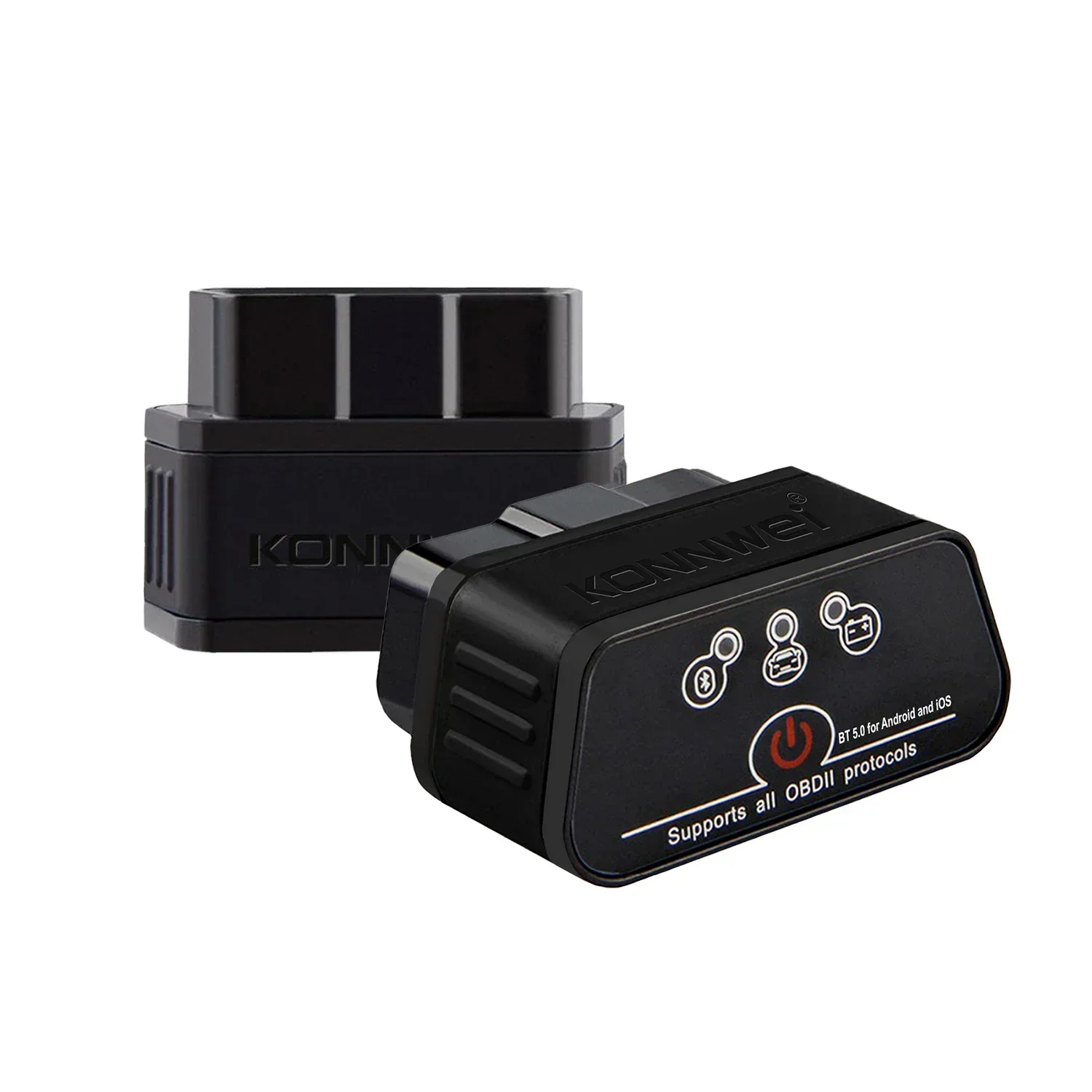 Фото KONNWEI KW903 ELM327 V1 5 Bluetooth 5,0 WIFI 3,0 OBD2 сканер для Android iOS iPhone OBD 2 считыватель автомобильных кодов автомобильный iCar2 №5