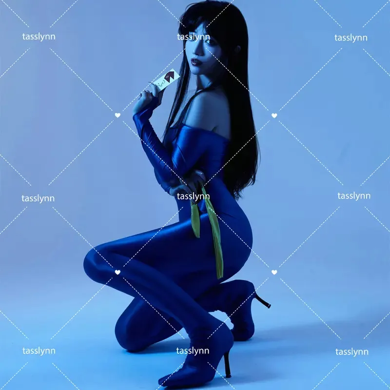 Фото qq34Cat's Eye Tam Hitomi Ai Костюм Rui KISUGI Sylia Боди Alexia Chamade Zentai Костюм с поясом №4