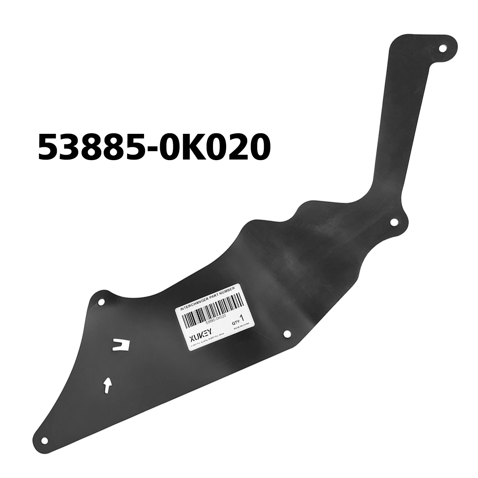 Фото 4 шт. передние брызговики 53885-0K020 53735-0K020 для Toyota Hilux Fortuner KUN25 2004-2015, комплект защиты фартука на крыло №4