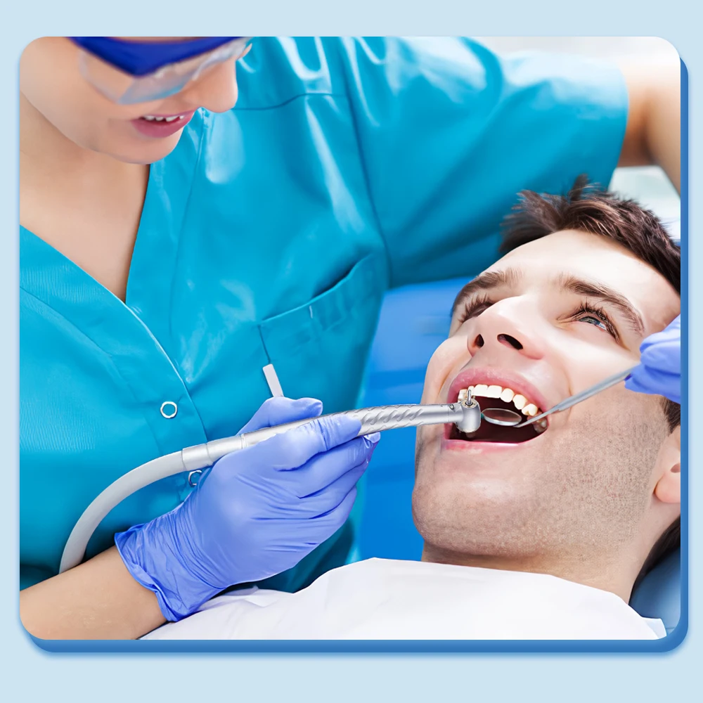 XYSZ Стоматологический высокоскоростной наконечник светодиодный электронный