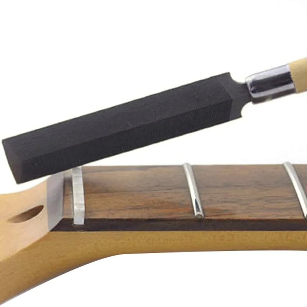 

Accessory Guitar Nut File Electric Acoustic Guitar Hardened Edges Nut Slotting Saddle Slotting Sharp Practical