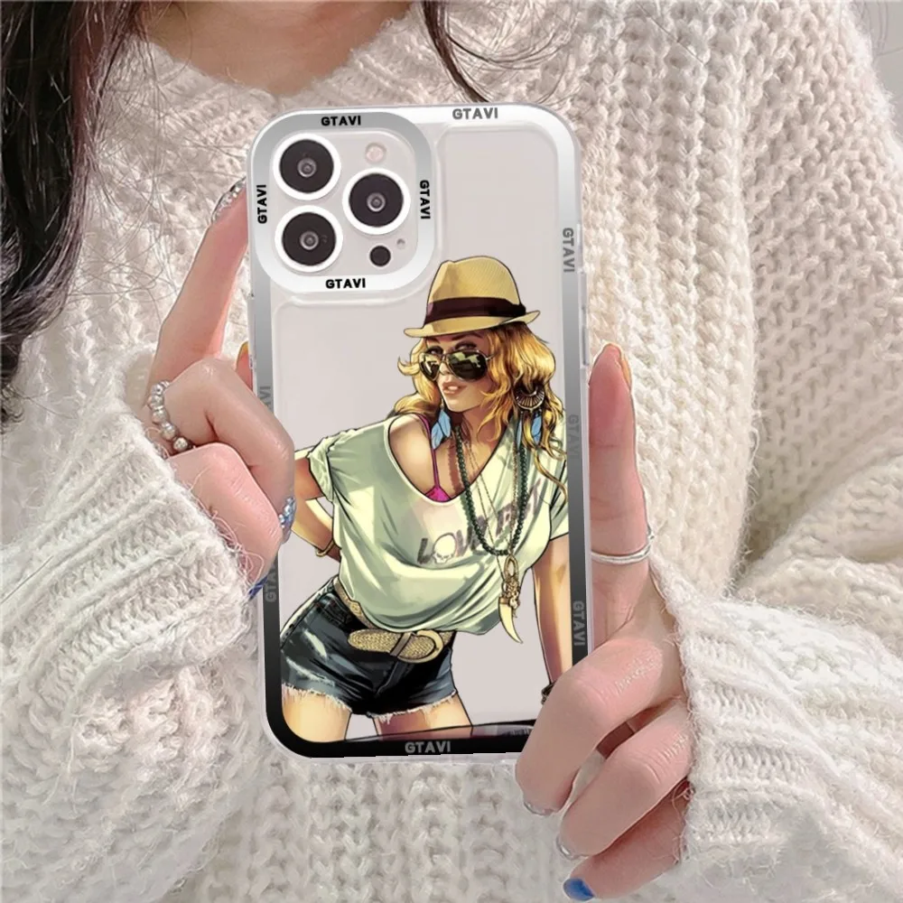 Чехол для телефона Grand Theft Auto GTA 6 Game Samsung S 20 21 22 23 lite plus ультрапрозрачный мобильного