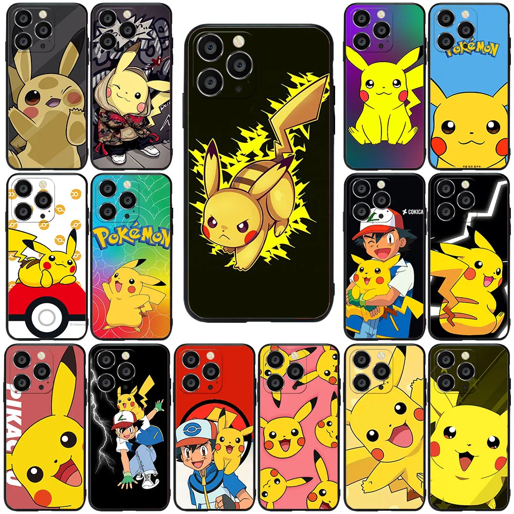 Силиконовый чехол для Samsung J2 J4 J5 J6 J7 J8 A7 A8 A9 M31 A70 A71 Edge Core Prime Pro Plus MR-44 Pikachu