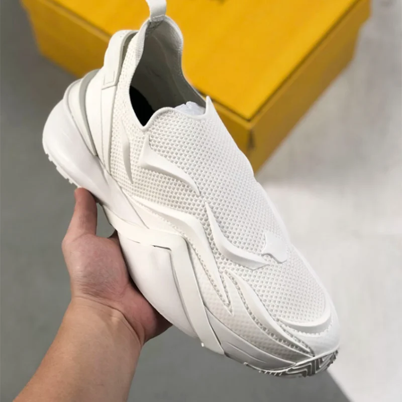

2022 Men's High-End Luxury Casual Running Soft Sole Mesh Sneakers