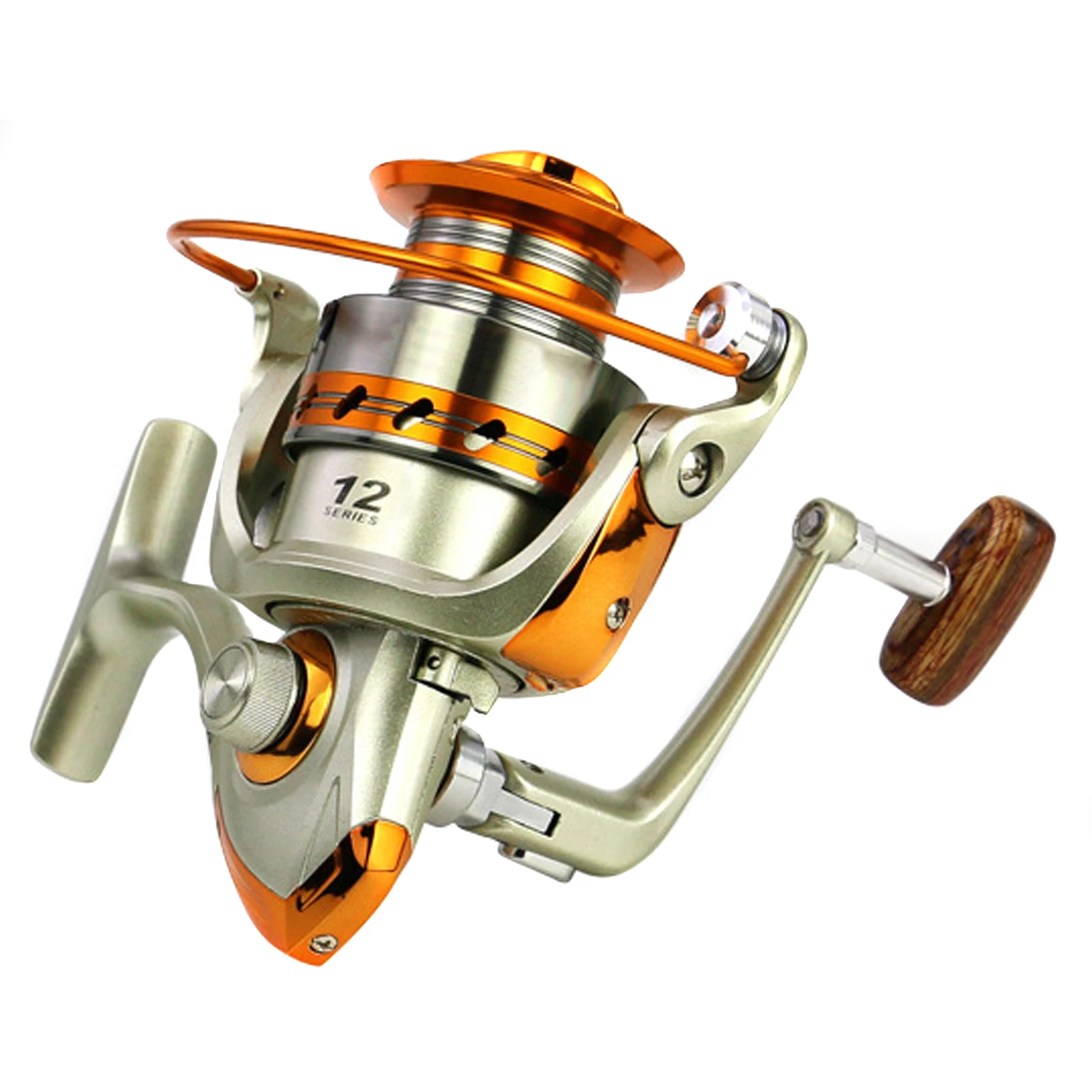 

Ef Series Metal Spin Fishing Reel With Aluminum Alloy Rocker Fishing Accessory