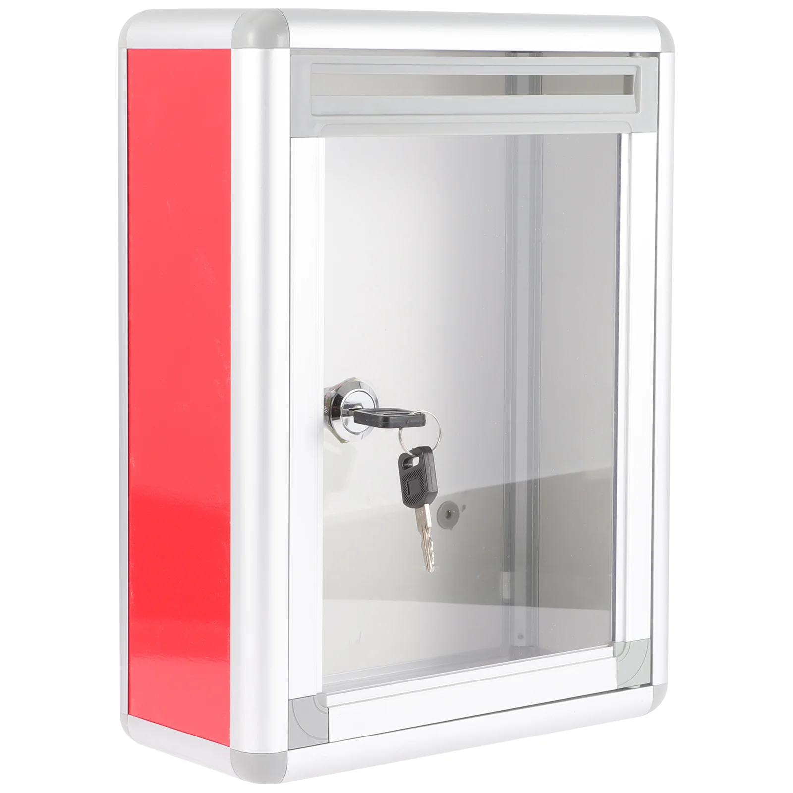 

Charity Box Locking Storage Bins Aluminum Mailbox Hanging Postbox Letter School