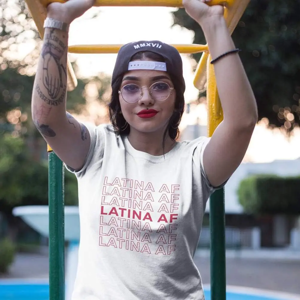 Женская футболка YourTops Латина-AF