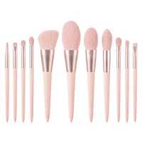 11pcsset pink professional makeup brushes foundation concealer eyeshadow blush powder cosmetic soft hair brush beauty tools