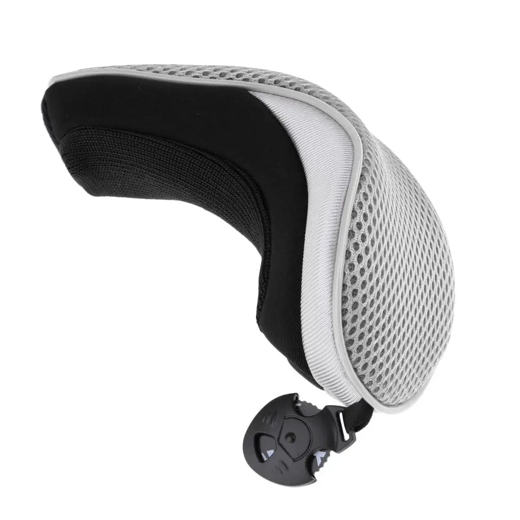 Чехол на голову Premium Mesh Golf Hybrid UT Club с номерной биркой 2 3 4 5 7 X — различные цвета