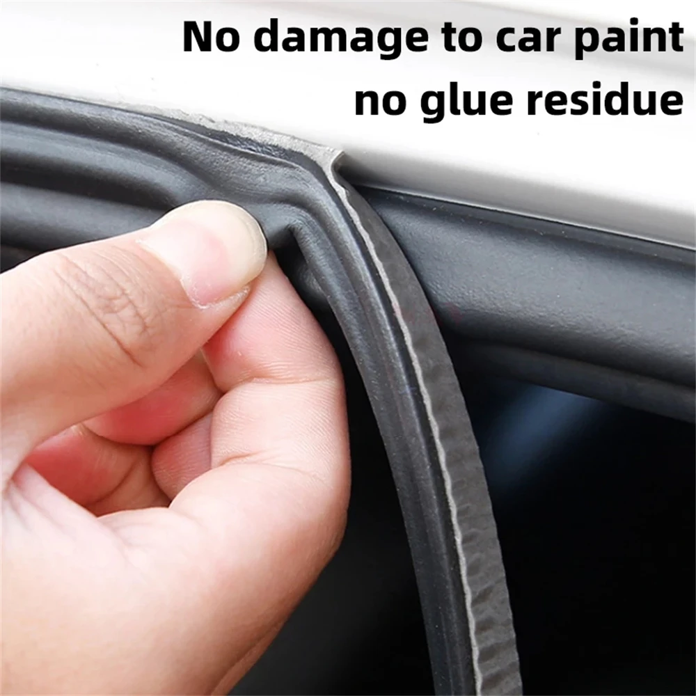 Car Accessories Rubber Door Car Sealing Strip For Interior Accessories Car Door Seals Double-Layer Auto Stickers